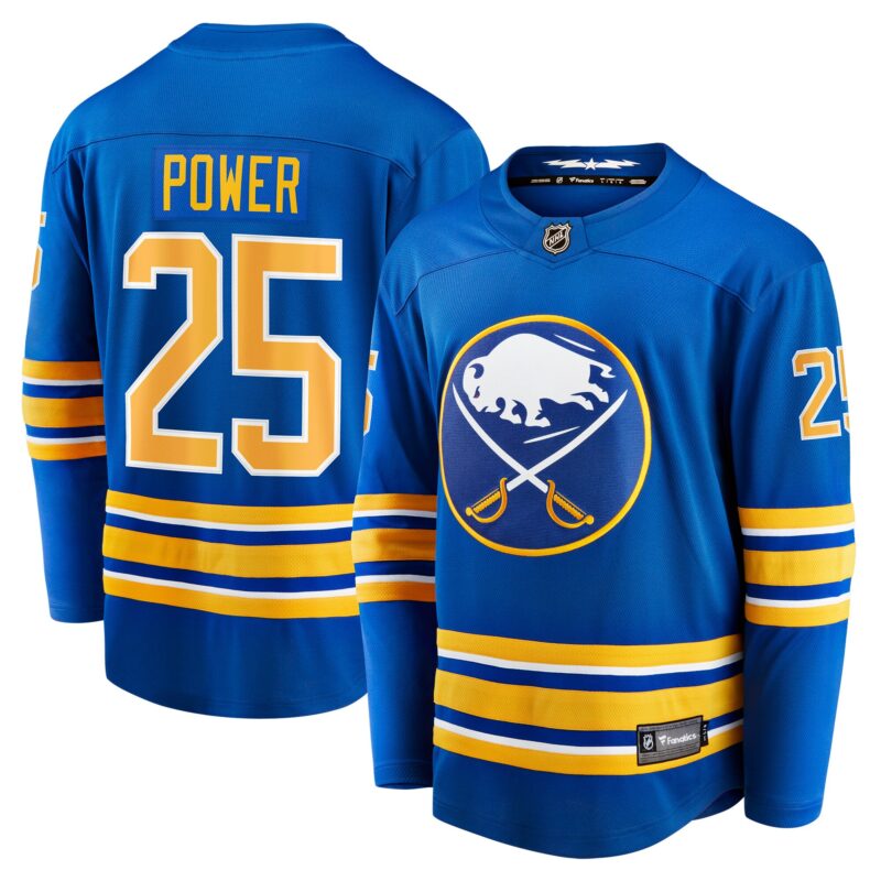 Owen Power Buffalo Sabres Home Breakaway Player Jersey - Royal