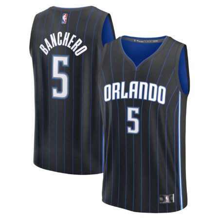 Paolo Banchero Orlando Magic Fast Break Player Jersey - Icon Edition - Black