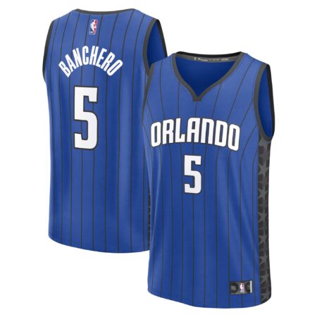 Paolo Banchero Orlando Magic Fast Break Player Jersey - Statement Edition - Blue