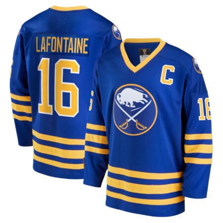Pat LaFontaine Buffalo Sabres Breakaway Retired Player Jersey - Royal