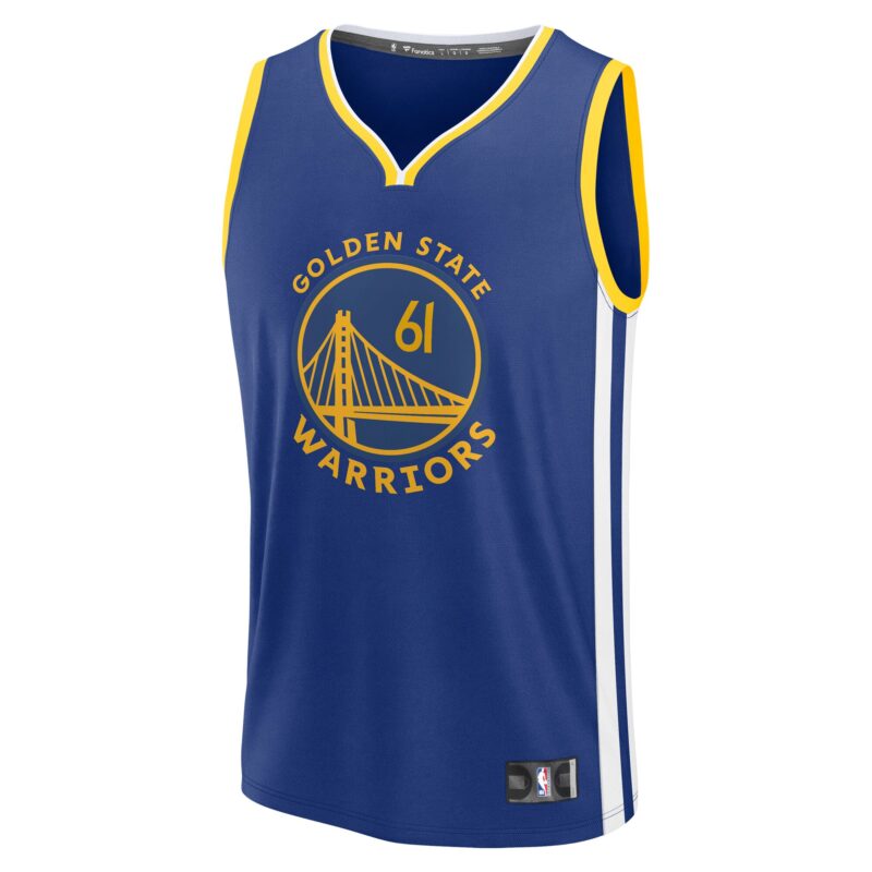 Pat Spencer Golden State Warriors Fast Break Player Jersey - Icon Edition - Royal - Image 2