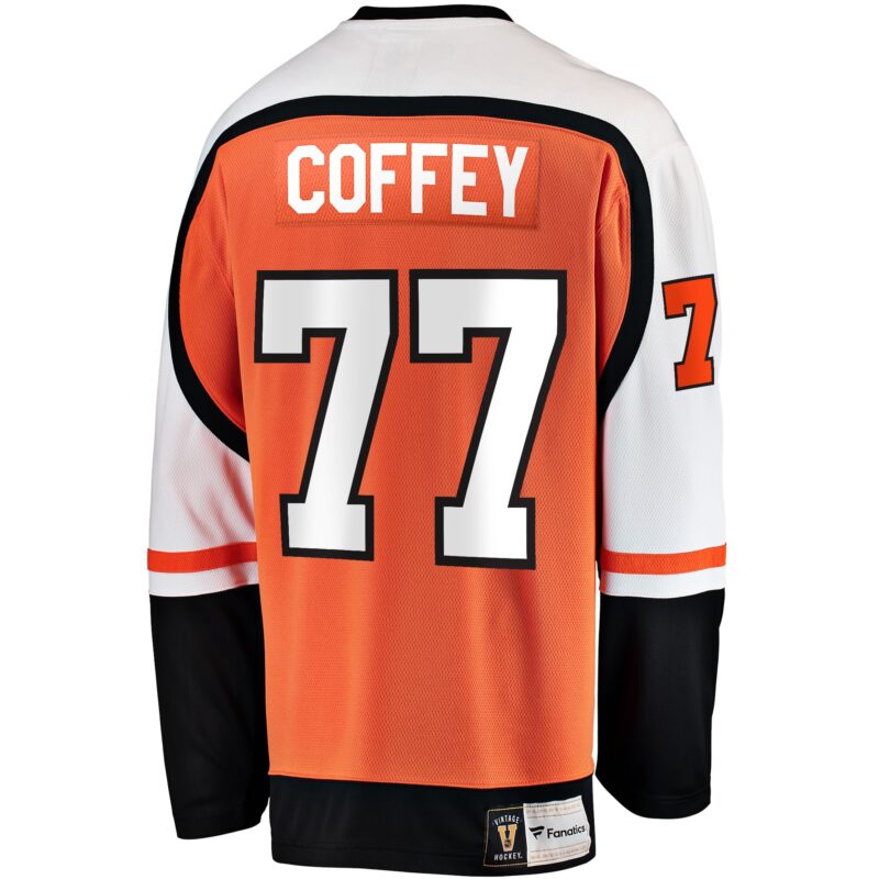 Paul Coffey Philadelphia Flyers Premier Breakaway Retired Player Jersey - Orange - Image 3