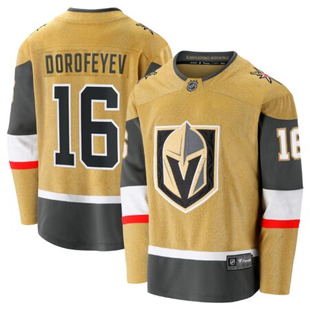 Pavel Dorofeyev Vegas Golden Knights Premier Breakaway Player Jersey - Gold