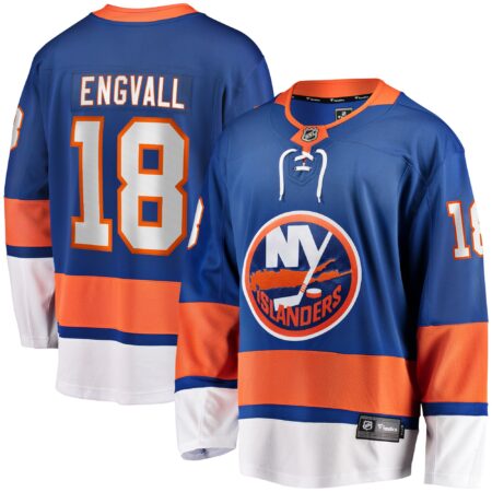 Pierre Engvall New York Islanders Home Premier Breakaway Player Jersey - Blue