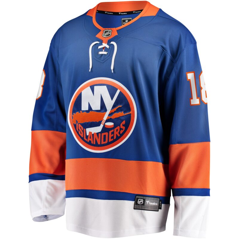 Pierre Engvall New York Islanders Home Premier Breakaway Player Jersey - Blue - Image 2