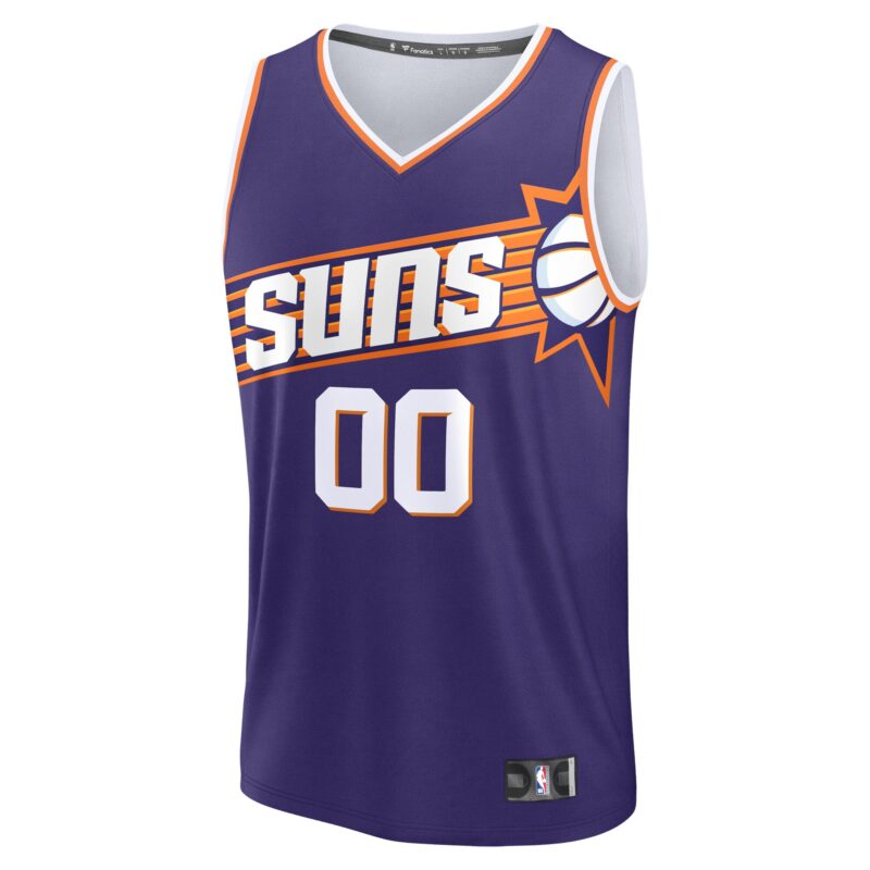 Phoenix Suns Fast Break Custom Jersey - Icon Edition - Purple - Image 2