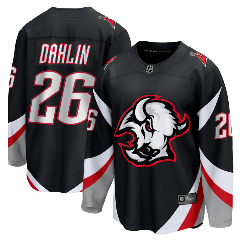 Rasmus Dahlin Buffalo Sabres Alternate Premier Breakaway Player Jersey - Black