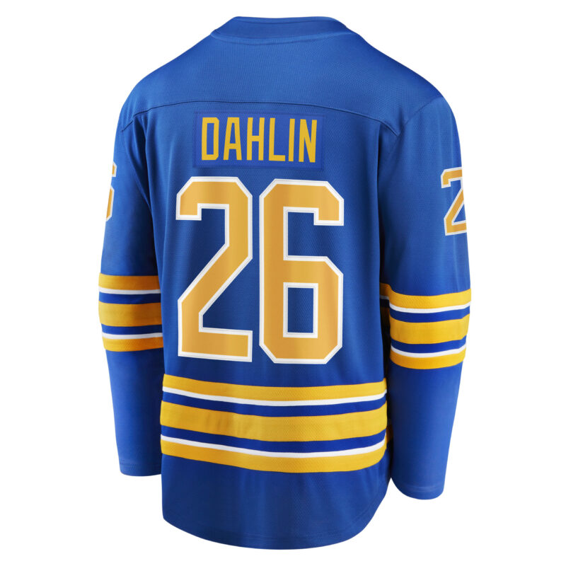 Rasmus Dahlin Buffalo Sabres Home Breakaway Jersey - Royal - Image 3
