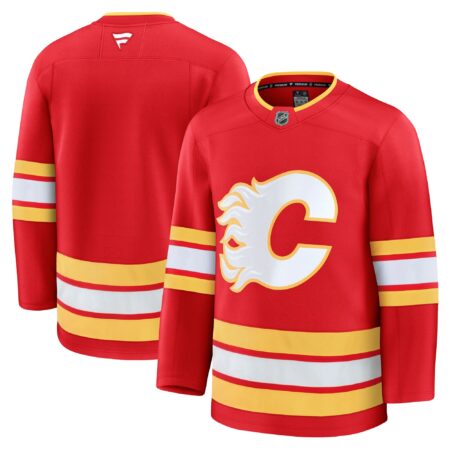 Calgary Flames Home Premium Jersey - Red