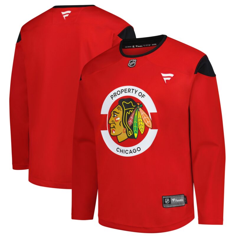 Chicago Blackhawks Team Practice Jersey - Red