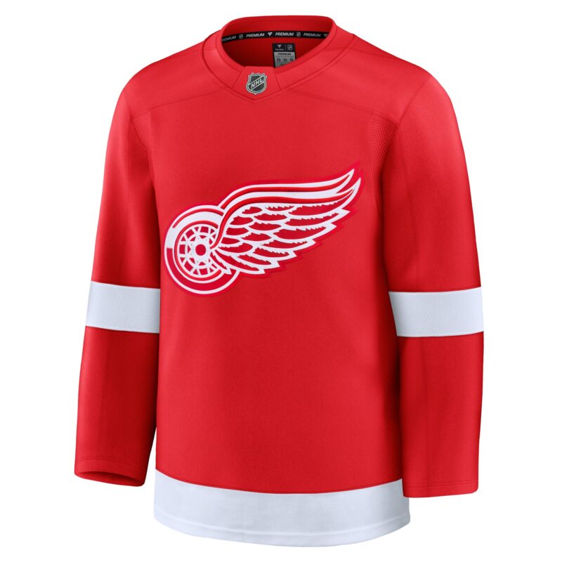 Detroit Red Wings Home Premium Jersey - Red - Image 2