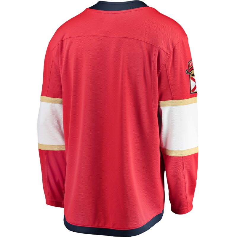 Florida Panthers Breakaway Home Jersey - Red - Image 3
