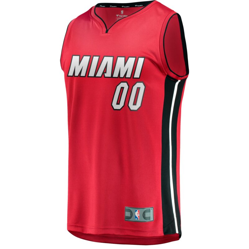 Miami Heat Fast Break Custom Jersey - Red - Statement Edition - Image 2