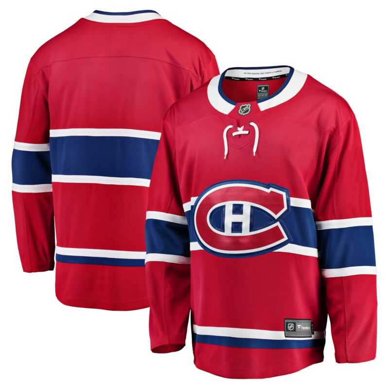 Montreal Canadiens Breakaway Home Jersey - Red