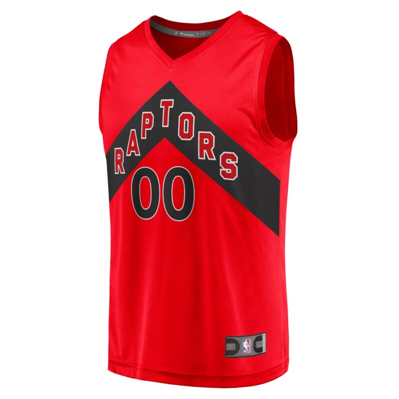 Toronto Raptors Fast Break Custom Jersey - Icon Edition - Red - Image 2