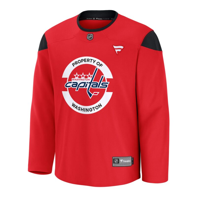 Washington Capitals Home Practice Jersey - Red - Image 2