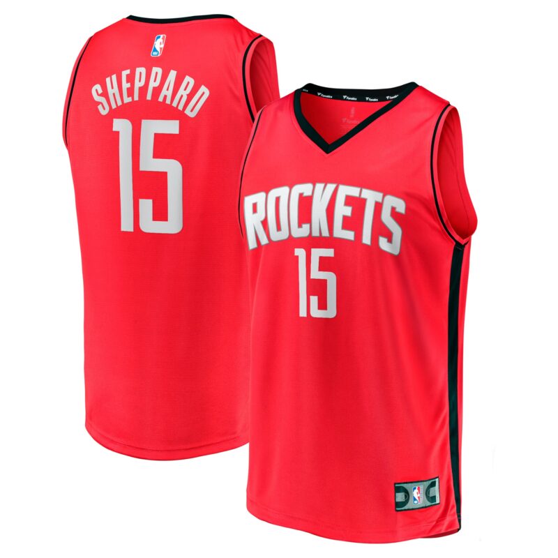 Reed Sheppard Houston Rockets 2024 Basketball Draft Fast Break Player Jersey - Icon Edition - Red