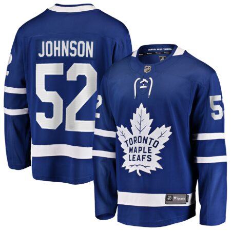 Reese Johnson Toronto Maple Leafs Home Breakaway Jersey - Blue