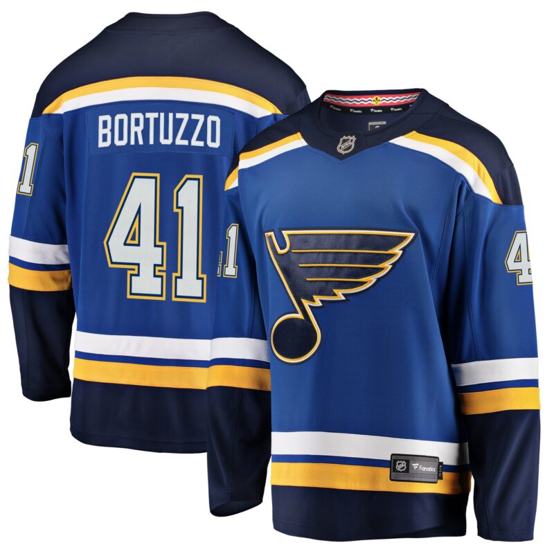 Robert Bortuzzo St. Louis Blues Breakaway Player Jersey - Blue