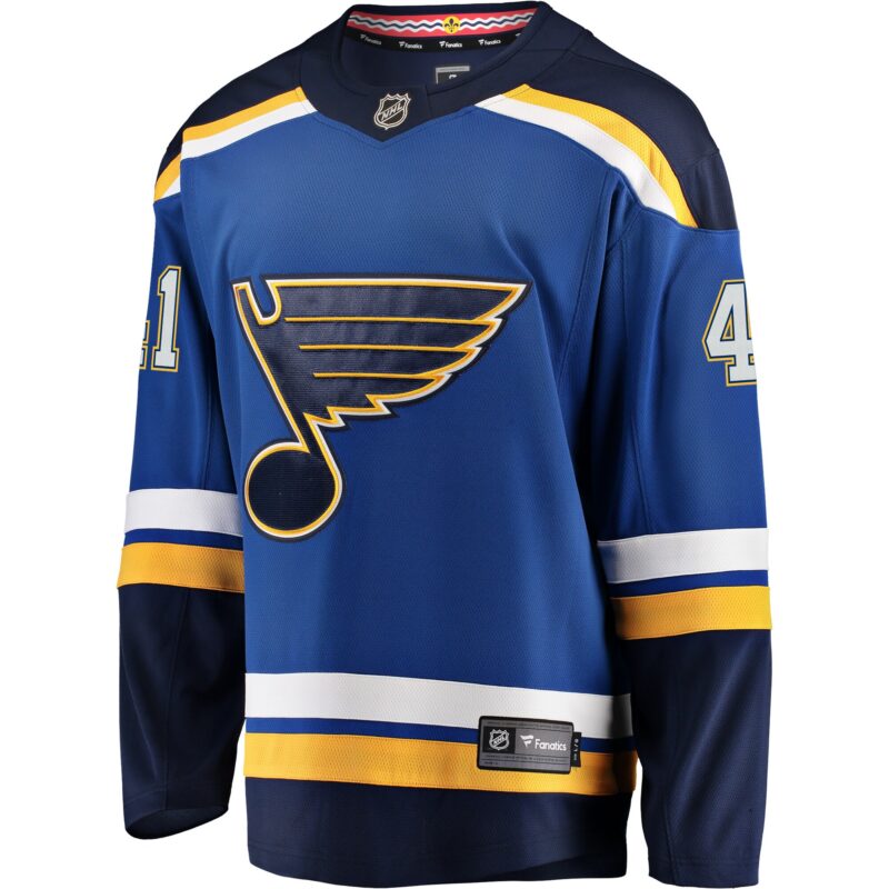 Robert Bortuzzo St. Louis Blues Breakaway Player Jersey - Blue - Image 2