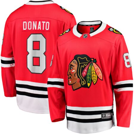 Ryan Donato Chicago Blackhawks Home Breakaway Jersey - Red