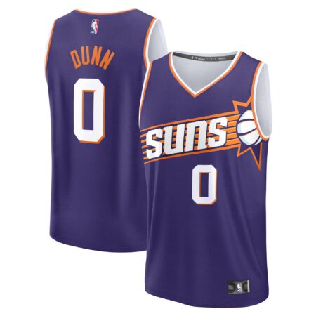 Ryan Dunn Phoenix Suns 2024 Basketball Draft Fast Break Player Jersey - Icon Edition - Purple