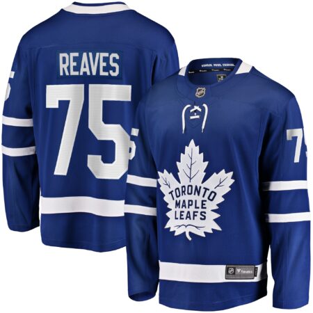 Ryan Reaves Toronto Maple Leafs Home Breakaway Jersey - Blue