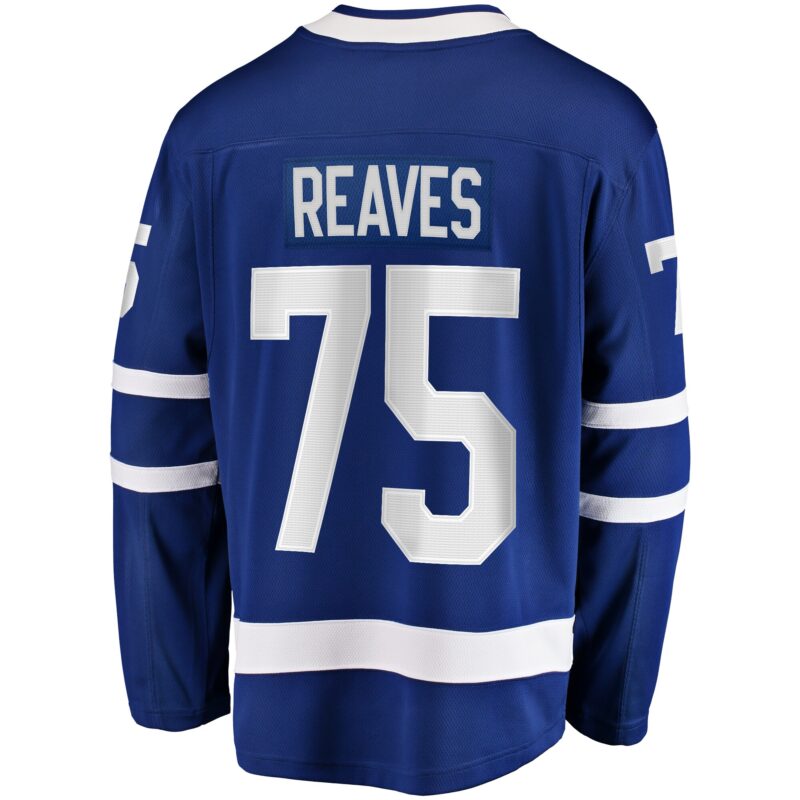 Ryan Reaves Toronto Maple Leafs Home Breakaway Jersey - Blue - Image 3