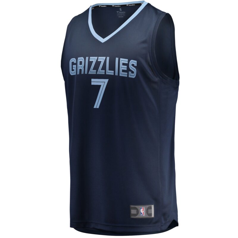 Santi Aldama Memphis Grizzlies Fast Break Jersey - Icon Edition - Navy - Image 2