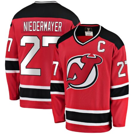 Scott Niedermayer New Jersey Devils Premier Breakaway Retired Player Jersey - Red