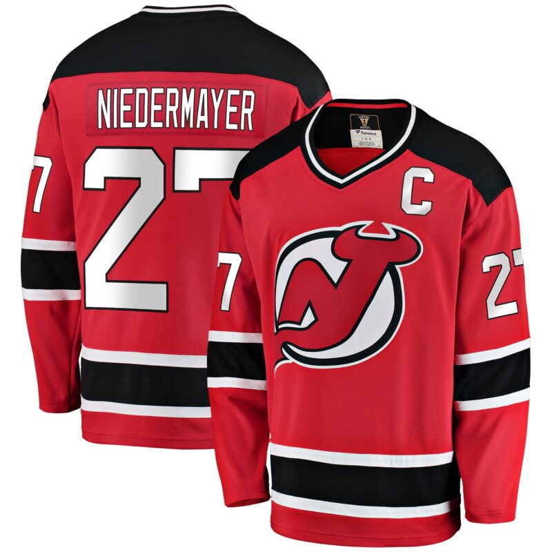 Scott Niedermayer New Jersey Devils Premier Breakaway Retired Player Jersey - Red