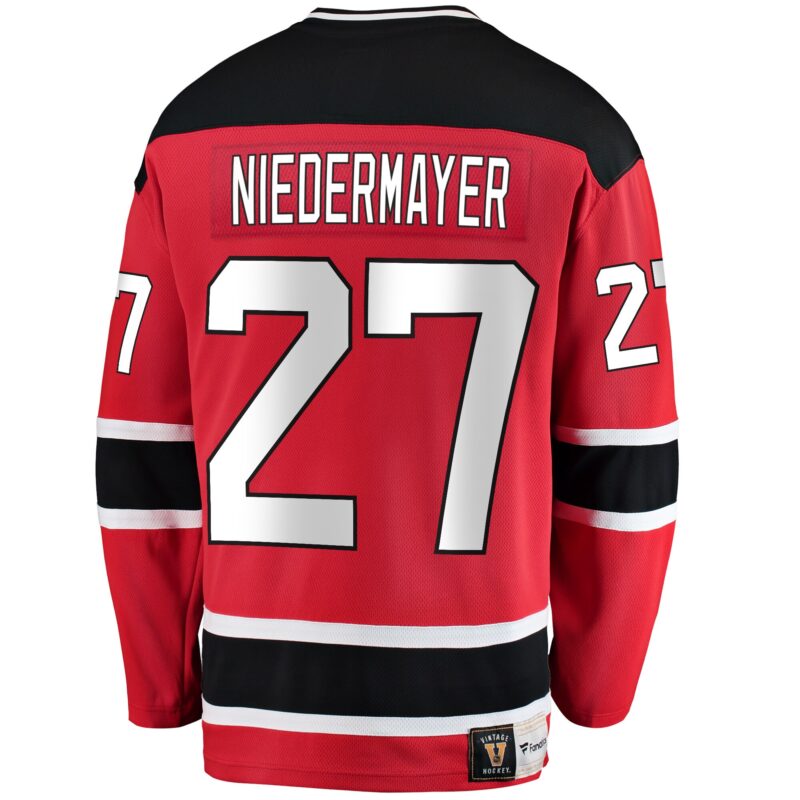 Scott Niedermayer New Jersey Devils Premier Breakaway Retired Player Jersey - Red - Image 3