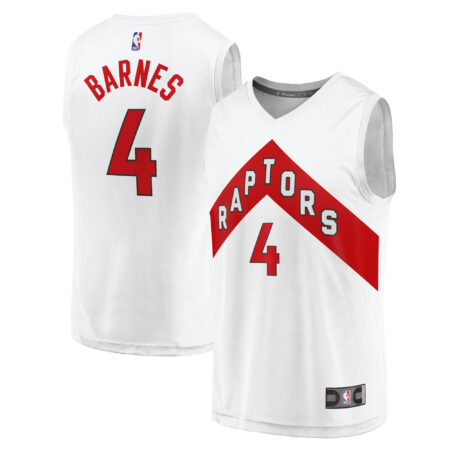Scottie Barnes Toronto Raptors Fast Break Jersey - Association Edition - White