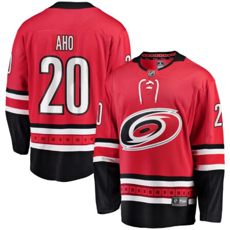 Sebastian Aho Carolina Hurricanes Alternate Breakaway Player Jersey - Red