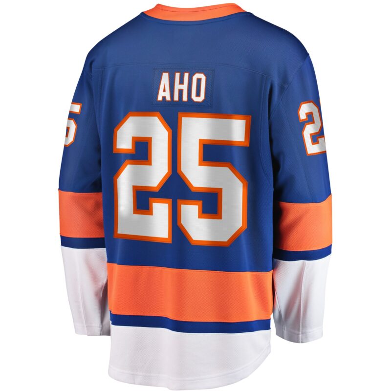Sebastian Aho New York Islanders Home Breakaway Player Jersey - Royal - Image 3