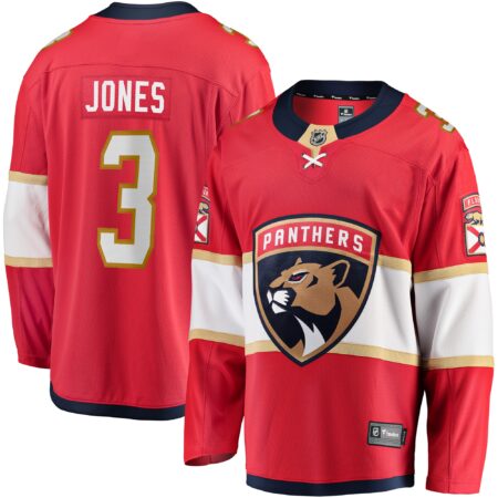 Seth Jones Florida Panthers Home Breakaway Jersey - Red