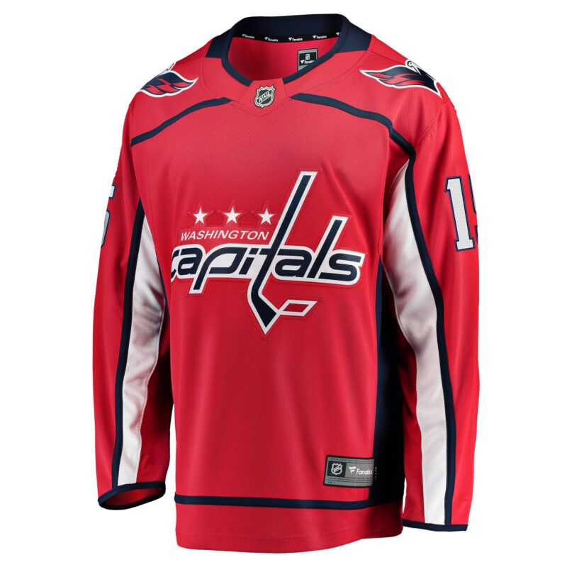 Sonny Milano Washington Capitals Home Breakaway Jersey - Red - Image 2