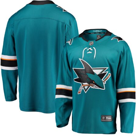 San Jose Sharks Breakaway Home Jersey - Teal