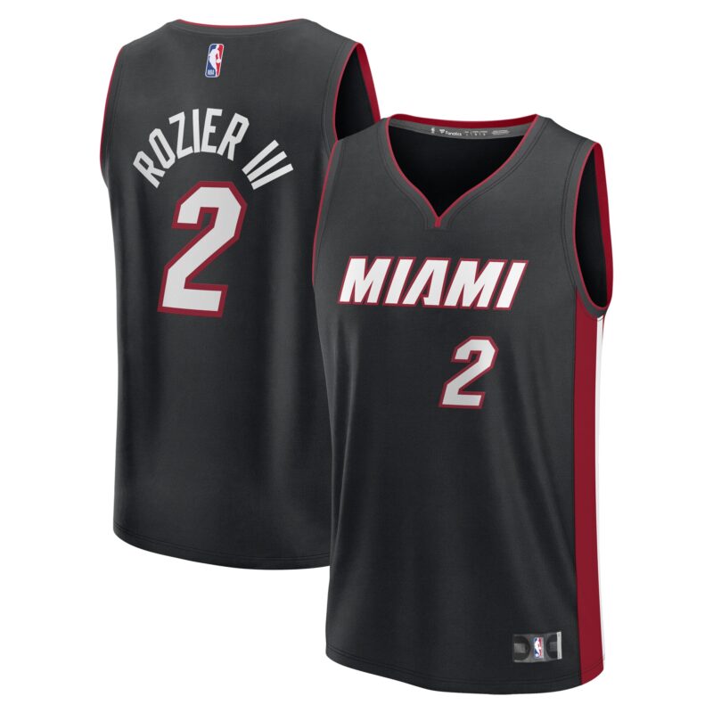 Terry Rozier Miami Heat Fast Break Player Jersey - Icon Edition - Black