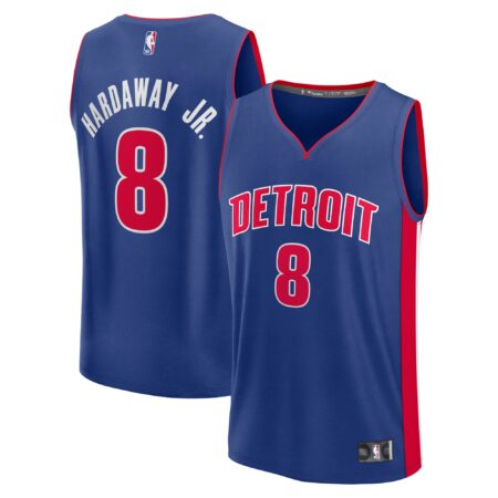 Tim Hardaway Jr. Detroit Pistons Fast Break Player Jersey - Icon Edition - Blue