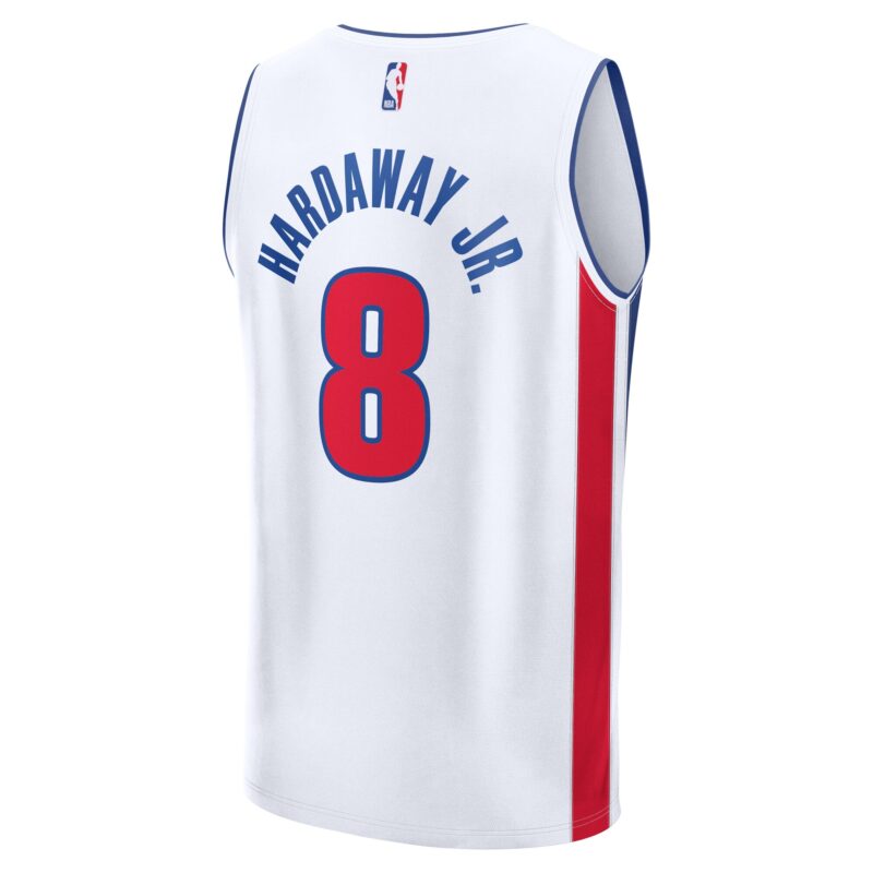 Tim Hardaway Jr. Detroit Pistons Fast Break Player Jersey - Association Edition - White - Image 3