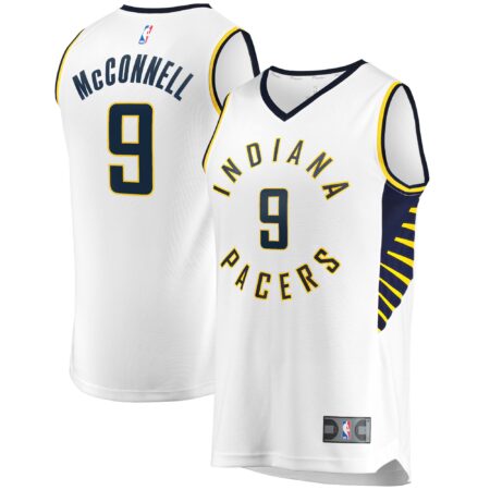 T.J. McConnell Indiana Pacers Fast Break Player Jersey - Association Edition - White