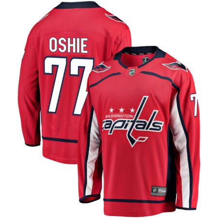 TJ Oshie Washington Capitals Breakaway Jersey - Red