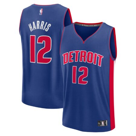 Tobias Harris Detroit Pistons Fast Break Player Jersey - Icon Edition - Blue