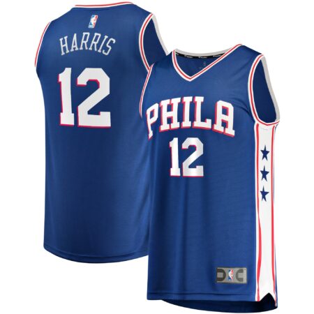 Tobias Harris Philadelphia 76ers Fast Break Player Team Jersey - Icon Edition - Royal