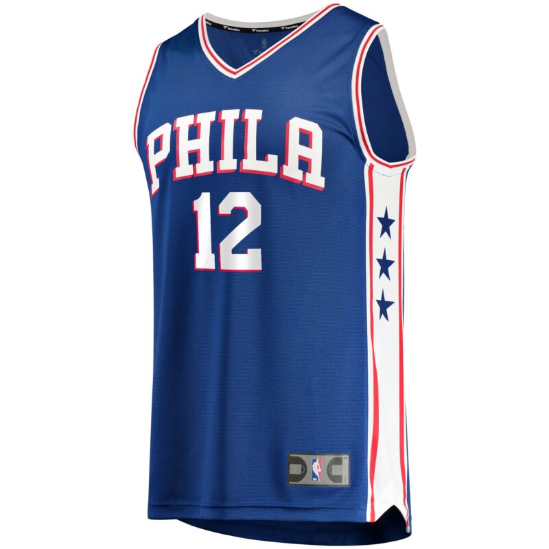 Tobias Harris Philadelphia 76ers Fast Break Player Team Jersey - Icon Edition - Royal - Image 2