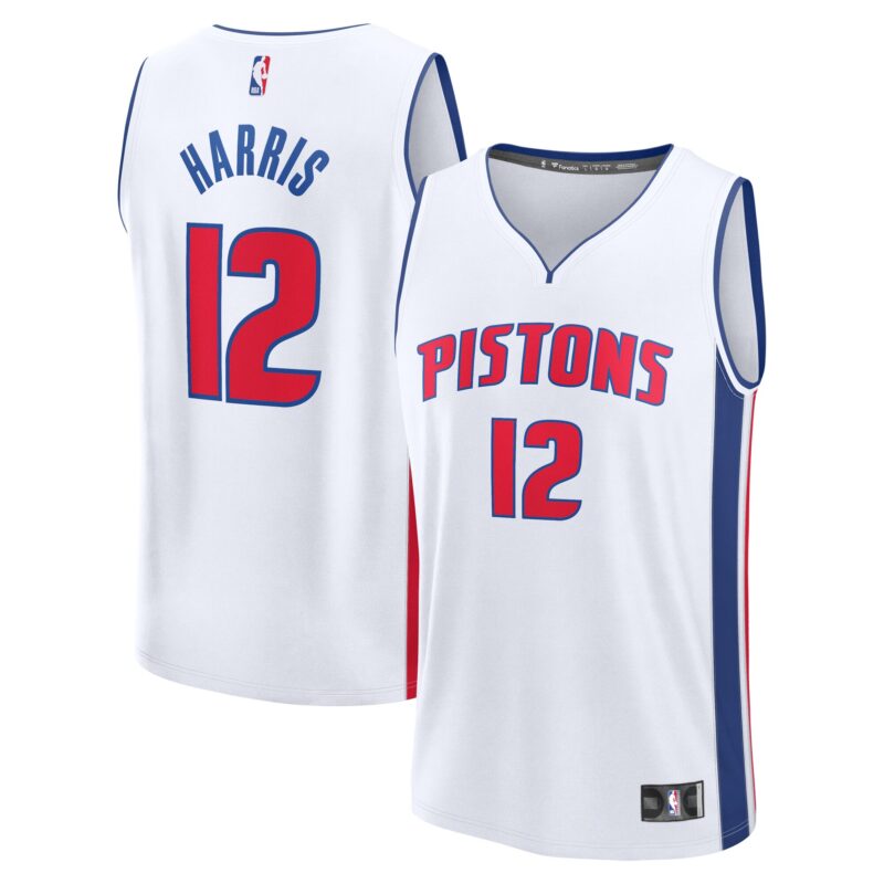 Tobias Harris Detroit Pistons Fast Break Player Jersey - Association Edition - White