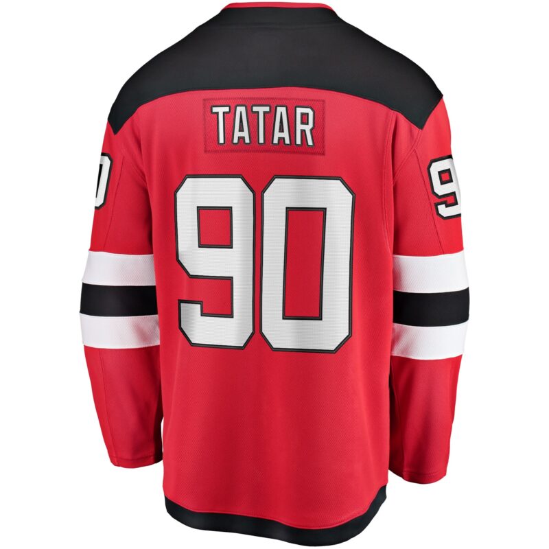 Tomas Tatar New Jersey Devils Home Breakaway Player Jersey - Red - Image 3