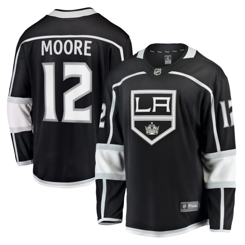 Trevor Moore Los Angeles Kings Home Breakaway Player Jersey - Black