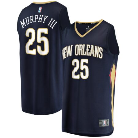 Trey Murphy III New Orleans Pelicans Fast Break Jersey - Icon Edition - Navy